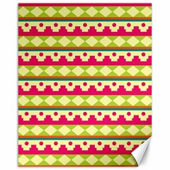 Tribal Pattern Background Canvas 16  X 20   by Amaryn4rt