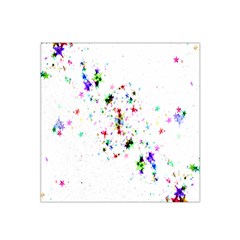 Star Structure Many Repetition Satin Bandana Scarf by Amaryn4rt