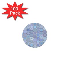 Bee Hive Background 1  Mini Buttons (100 Pack)  by Amaryn4rt