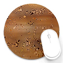 Circuit Board Round Mousepads by Amaryn4rt