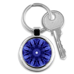 Tech Neon And Glow Backgrounds Psychedelic Art Key Chains (round)  by Amaryn4rt
