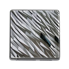 Abstract Background Geometry Block Memory Card Reader (square) by Amaryn4rt