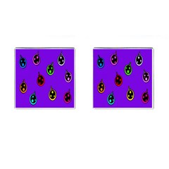Christmas Baubles Cufflinks (square) by Nexatart