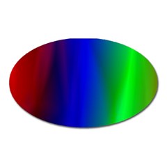 Graphics Gradient Colors Texture Oval Magnet by Nexatart