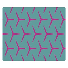 Pattern Background Structure Pink Double Sided Flano Blanket (small)  by Nexatart