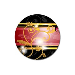 Pattern Vectors Illustration Magnet 3  (round) by Nexatart