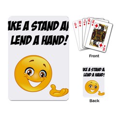 Take A Stand! Playing Card by athenastemple
