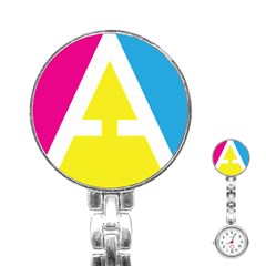 Graphic Design Web Design Stainless Steel Nurses Watch by Nexatart