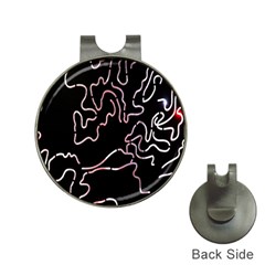 Abstract Glare Visual Art Hat Clips With Golf Markers by Nexatart