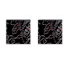 Abstract Glare Visual Art Cufflinks (square) by Nexatart