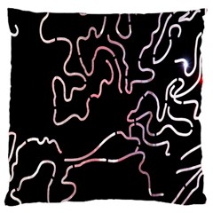 Abstract Glare Visual Art Large Cushion Case (two Sides) by Nexatart