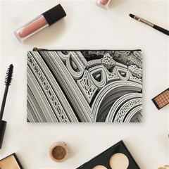 Arches Fractal Chaos Church Arch Cosmetic Bag (medium)  by Nexatart