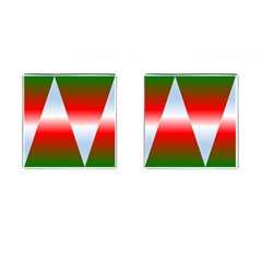 Christmas Pattern Cufflinks (square) by Nexatart