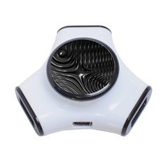 Fractal Mathematics Abstract 3-port Usb Hub by Nexatart