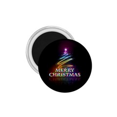 Merry Christmas Abstract 1 75  Magnets by Nexatart