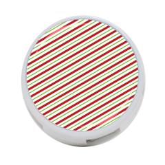 Stripes 4-port Usb Hub (two Sides)  by Nexatart