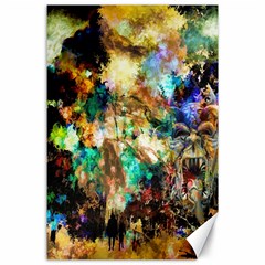 Abstract Digital Art Canvas 24  X 36  by Nexatart