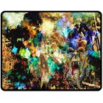 Abstract Digital Art Double Sided Fleece Blanket (Medium)  58.8 x47.4  Blanket Back