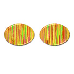 Paint Traces                                                 			cufflinks (oval) by LalyLauraFLM