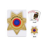 Sheriff S Star Sheriff Star Chief Playing Cards (Mini)  Back