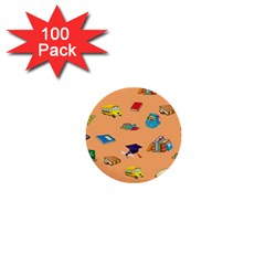 School Rocks! 1  Mini Buttons (100 Pack)  by athenastemple