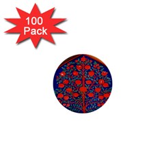 Tree Of Life 1  Mini Buttons (100 Pack)  by Nexatart