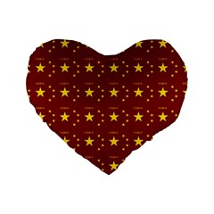 Chinese New Year Pattern Standard 16  Premium Flano Heart Shape Cushions by dflcprints