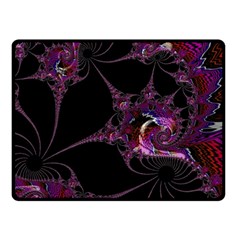 Fantasy Fractal 124 A Double Sided Fleece Blanket (small)  by Fractalworld