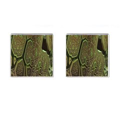 Fractal Complexity 3d Dimensional Cufflinks (square) by Nexatart