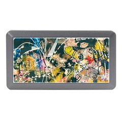Art Graffiti Abstract Vintage Memory Card Reader (mini) by Nexatart