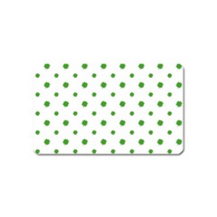 Saint Patrick Motif Pattern Magnet (name Card) by dflcprints