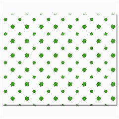Saint Patrick Motif Pattern Mini Button Earrings by dflcprints