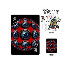 Camera Monitoring Security Playing Cards 54 (mini)  by Nexatart