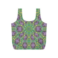 Modern Ornate Geometric Pattern Full Print Recycle Bags (s)  by dflcprints