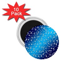 Christmas Star Light Advent 1 75  Magnets (10 Pack)  by Nexatart