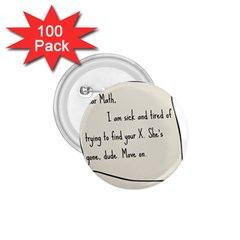Mathx 1 75  Buttons (100 Pack)  by athenastemple
