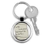 Mathx Key Chains (Round)  Front