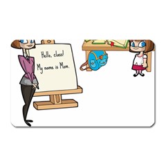 Mom Magnet (rectangular) by athenastemple