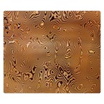 Circuit Board Pattern Double Sided Flano Blanket (Small)  50 x40  Blanket Back