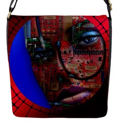 Display Dummy Binary Board Digital Flap Messenger Bag (s) by Nexatart