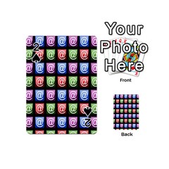 Email At Internet Computer Web Playing Cards 54 (mini)  by Nexatart