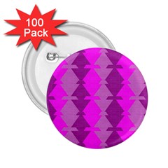 Fabric Textile Design Purple Pink 2 25  Buttons (100 Pack)  by Nexatart
