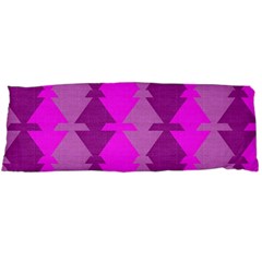 Fabric Textile Design Purple Pink Body Pillow Case (dakimakura) by Nexatart