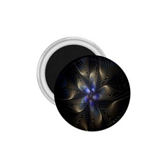 Fractal Blue Abstract Fractal Art 1 75  Magnets by Nexatart