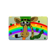 Irish Giraffe Magnet (name Card) by Valentinaart