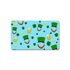 St  Patrick s Day Pattern Magnet (name Card) by Valentinaart