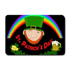 St  Patrick s Day Small Doormat  by Valentinaart