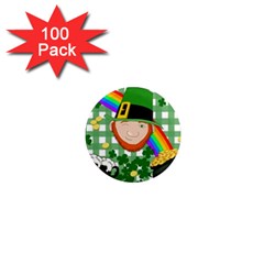 Lucky Irish 1  Mini Magnets (100 Pack)  by Valentinaart
