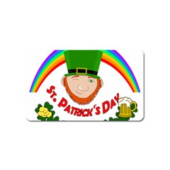 St  Patrick Magnet (name Card) by Valentinaart