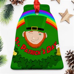 St  Patrick s Day Bell Ornament (two Sides) by Valentinaart